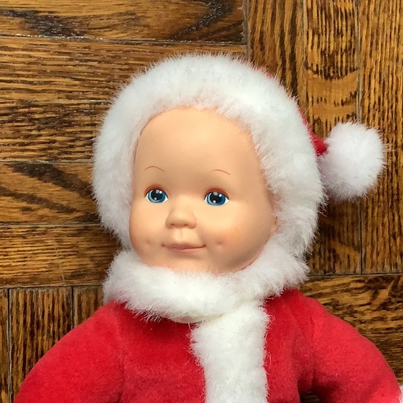 Anne Geddes Santa Doll Circa 1999 - Picture 2 of 3